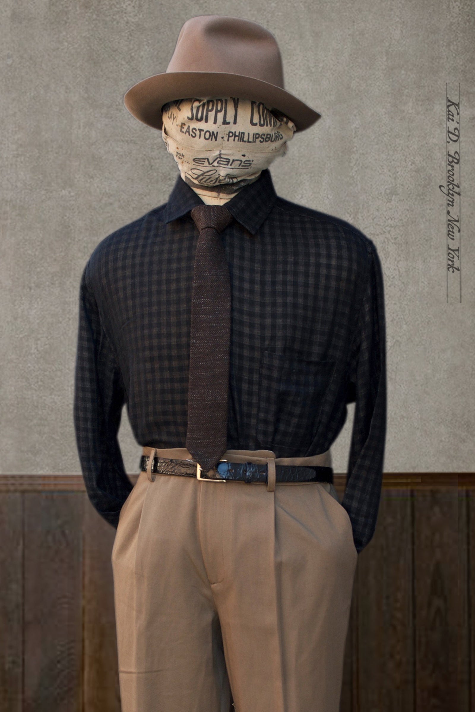 Cassady Shirt - Double Gauze Check - S, M, L, XL, XXL