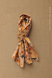 Skinny Scarf Cotton Double Gauze