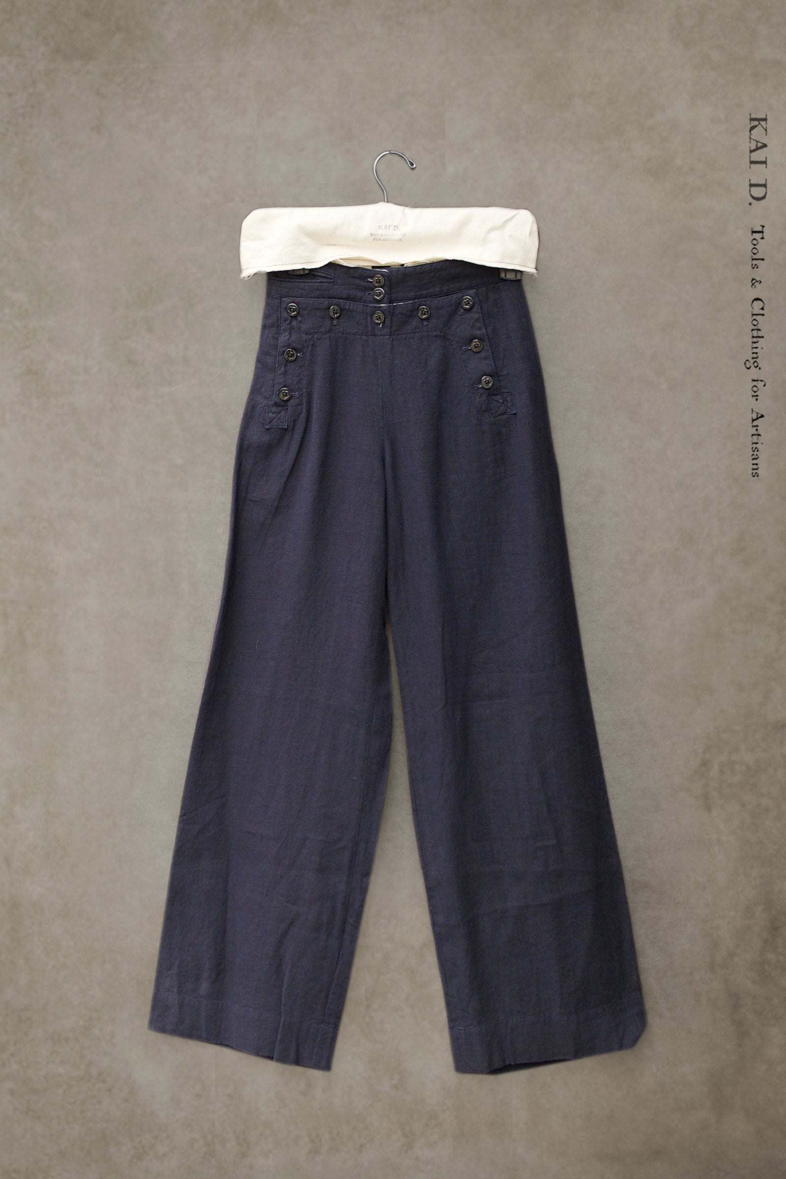 Sailor Pants - Deep Sea Blue - XS, S, L