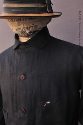 Degas Work Jacket Japanese Linen S M Xl