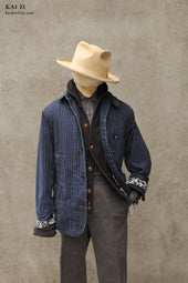 Degas Jacket Wabash Stripe Deep S