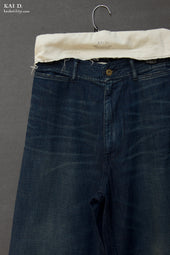 Light Weight Denim Wide Leg Pants 28