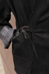 Double Layer Japanese Farmer Coat Soft M