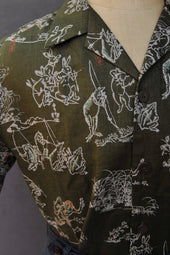 Short Sleeve Slater Shirt Rabbit S M L