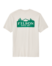 Frontier Logo T-shirt - Cliff Gray / Scenic Mark
