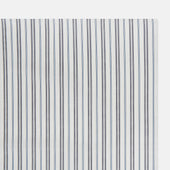 And Light Blue Track Stripe Hand Rolled Handkerchief