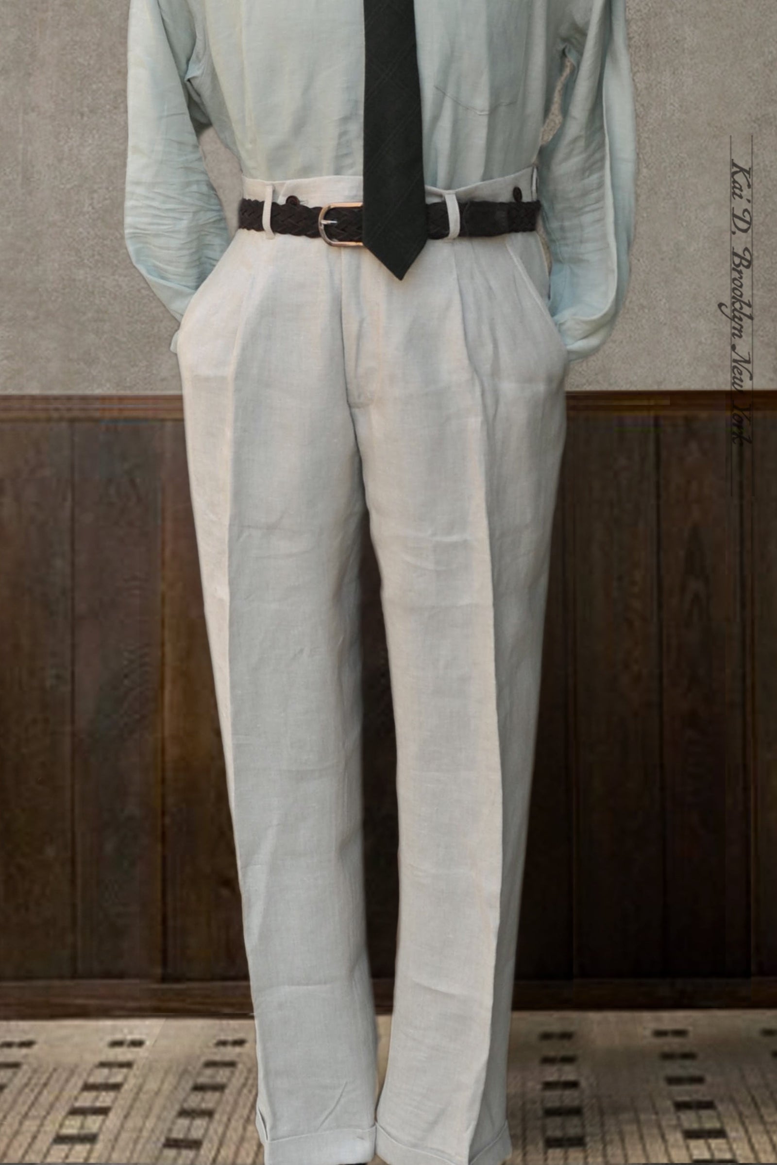 Journeyman Trousers Belgian Linen Twill 30 32 34