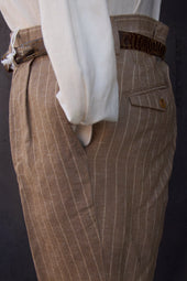 Martin Double Pleat Pants Dusty 48 50 52