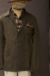 No 5 Linen Jacket Elk 44 46 48 50