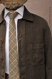 No 5 Linen Jacket Elk 44 46 48 50