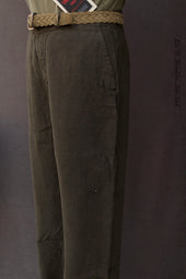 Heavy Linen Wide Leg Chore Pants Elk 31 32 34 36