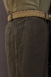 Heavy Linen Wide Leg Chore Pants Elk 31 32 34 36
