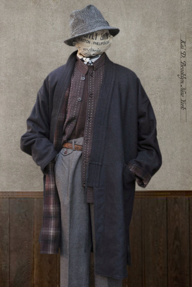 Full Length Japanese Farmer Coat - Rock Creek II - Medium (NO RETURN)