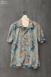 Short Sleeve Slater Shirt Gold Fish S