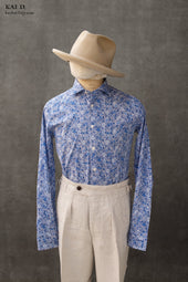 Lake Como Floral Shirt 41 42 44