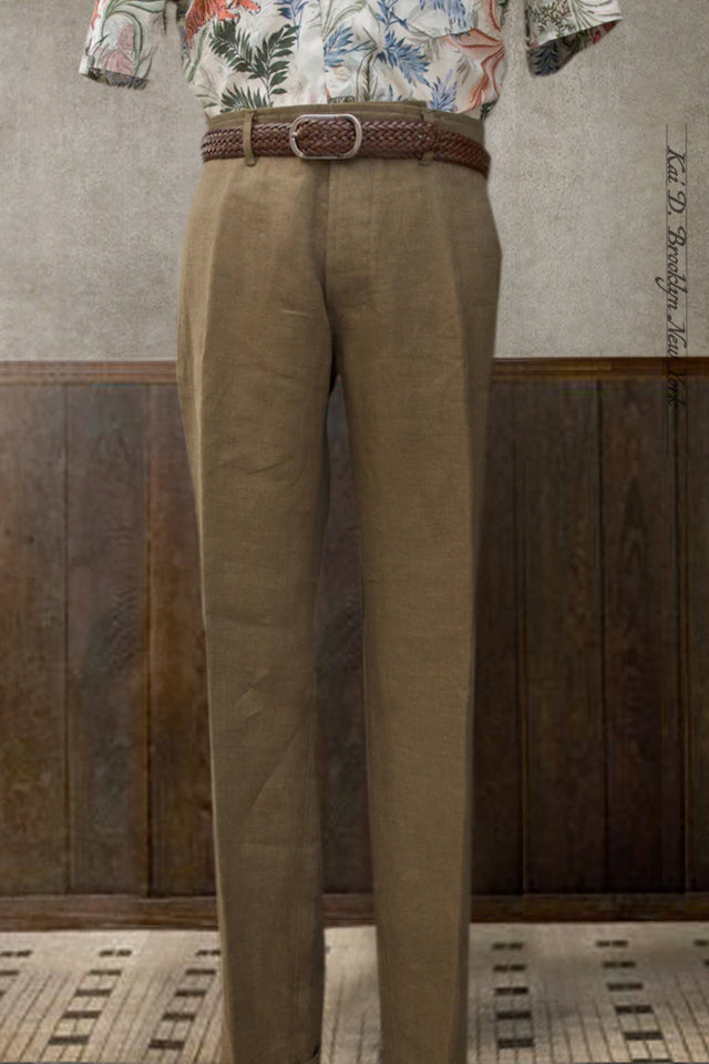 Khaki Linen