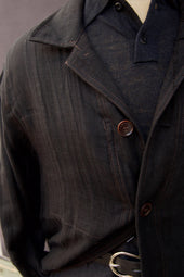 Architect Jacket Double Gauze Cotton S M L Xl Xxl