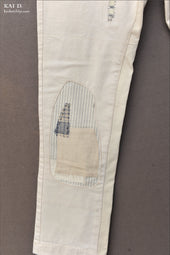 Boro White Cotton Pants - Gavin - 31 (NO RETURN)