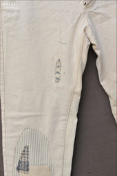Boro White Cotton Pants - Gavin - 31 (NO RETURN)