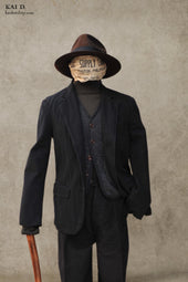 Dawson Blazer Overdyed Cotton Herringbone Xs M