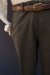 Borough Pants Two Tone Cotton Linen Tweed 30 32 34 36