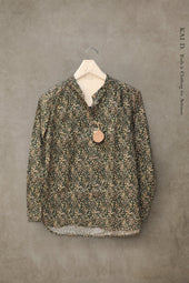 Dark Green Floral