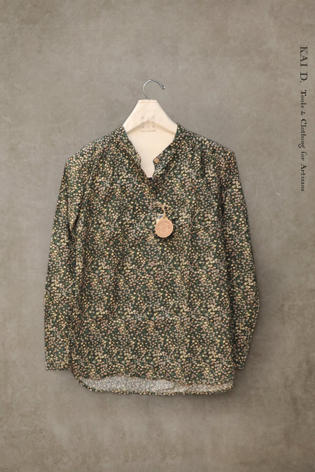 Dark Green Floral