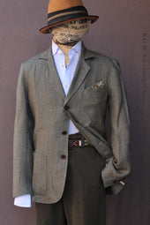 Shoemaker S Jacket Ultra Light Belgian Linen M L Xl