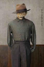 Delancey Shirt Italian Linen Dark S M L Xl Xxl