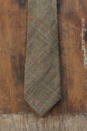 Irish Linen Plaid Tie