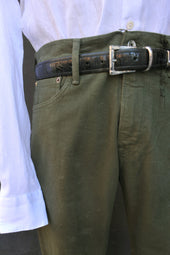 M8 Straight Fit Jeans Organic Olive 30 32 34 35 36