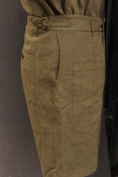 Martin Shorts French Green Linen 28 30 32 34 36