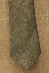 Irish Linen Plaid Tie