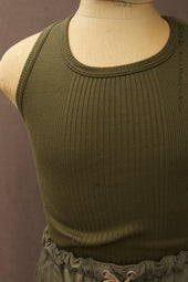 Drop Needle Ribbed Tank M L Xl