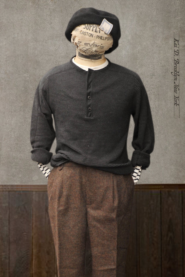 Albert Thermal Shirt - Charcoal - M, XL