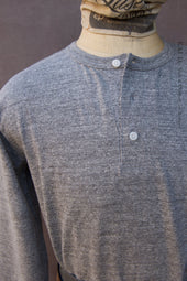 Long Sleeve Henley Tee S M L Xl