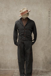 Lindbergh Flight Suit Cotton Herringbone M L