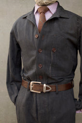 Lindbergh Flight Suit Cotton Herringbone M L