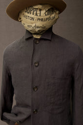 Old Town Jacket Sabi Linen L Xl
