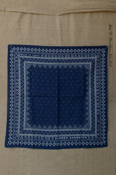 Discharge Print Bandana