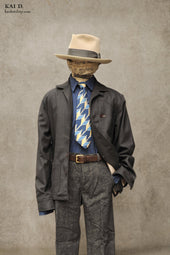 Hardy Chore Jacket Tonal Plaid Virgin Wool M