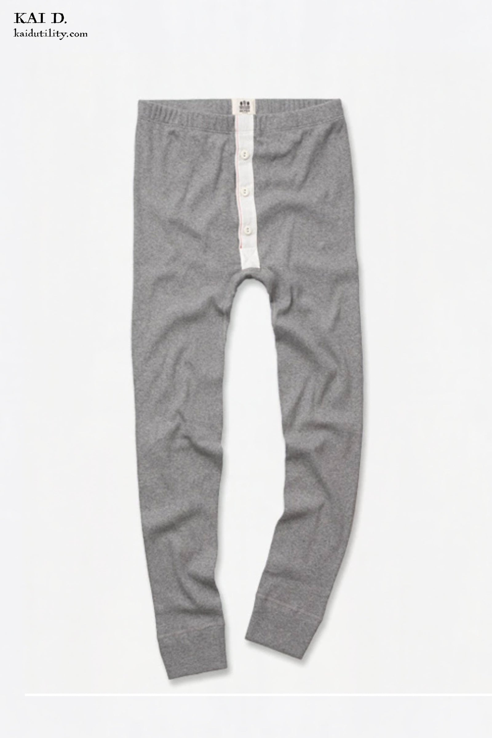 Long Johns - Grey Heather - S, M, L, XL