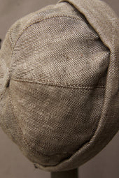 Watch Cap Herringbone Linen