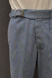 Austin Side Buckle Pants Hickory Stripe 48 50 52