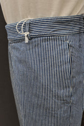 Austin Side Buckle Pants Hickory Stripe 48 50 52