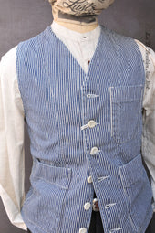 Brooks Vest Hickory Stripe 48 50 52 54