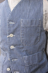 Brooks Vest Hickory Stripe 48 50 52 54