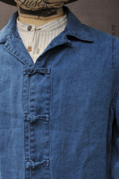 Cunart Frog Closure Jacket Linen 48 50 52 54