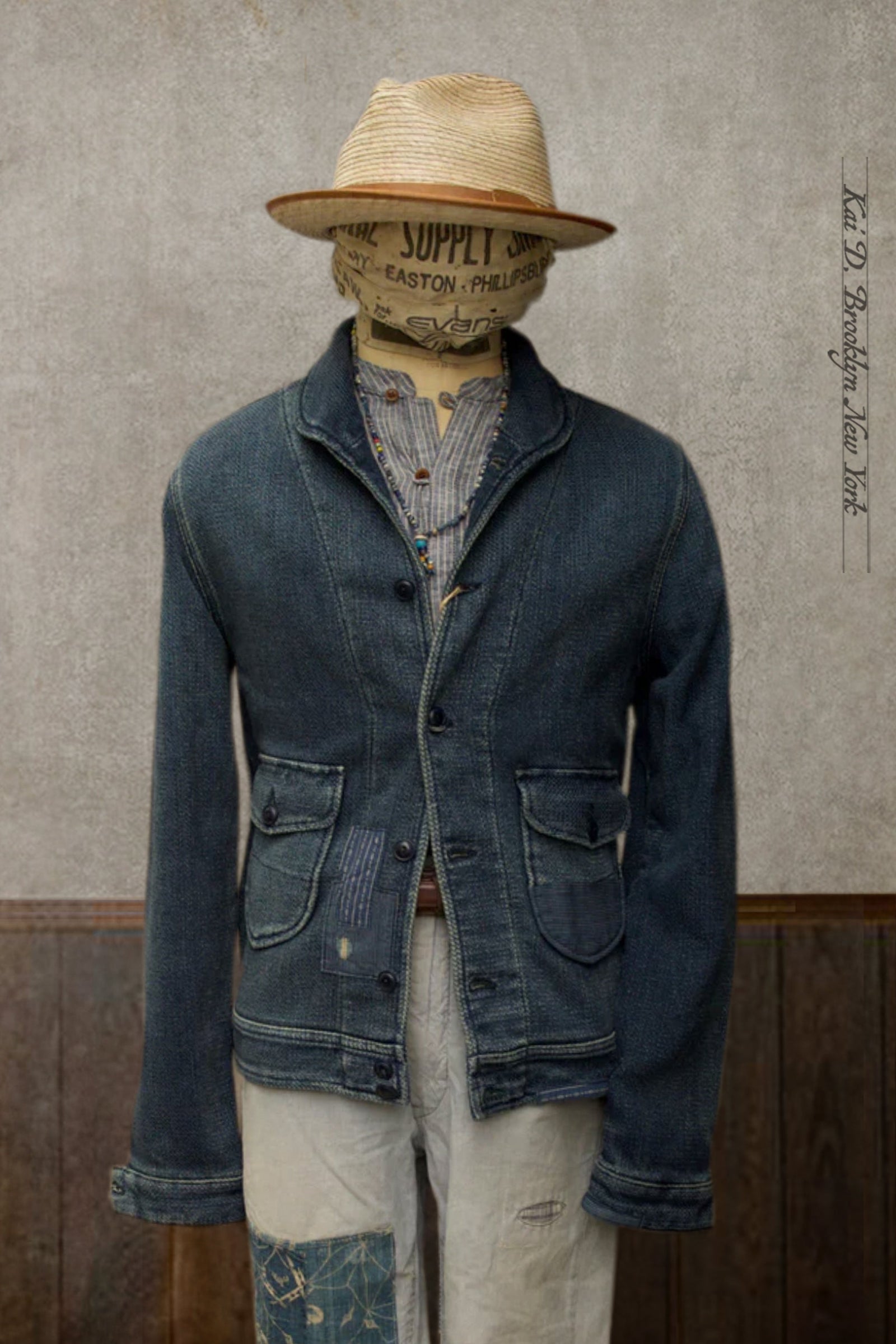 Shawl Collar Pioneer Jacket Dark M L