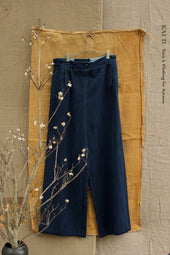 Sailor Pants Stone Washed Denim L